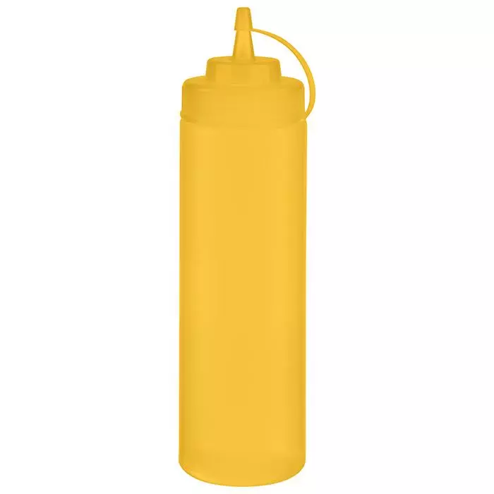 APS 93257, Squeeze Bottle, Set of 6 Polyethylene, Ø 7cm, 760ml, Yellow, image 1, gallery thumbnail