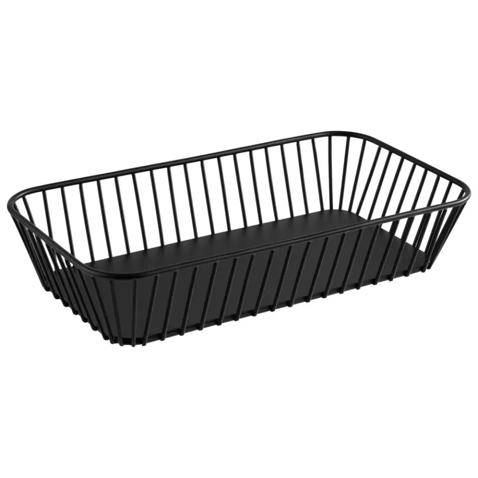 APS 30417, URBAN Gastronorm 1/3 basket metal, height: 7.5 cm, black