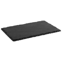 APS 993, GN 1/4 Natural Slate Plate Material Thickness 6-9mm, Black