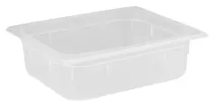 APS 82114, GN 1/2 Container Polypropylene, Depth: 100mm, Transparent