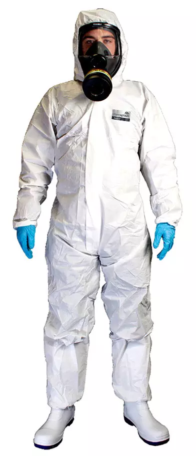 Chemsplash 2792-400-00, DELTA 67 Type 5/6 Coverall Sterile Irradiated, image 1, gallery thumbnail