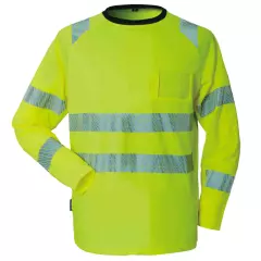 PROTECT 9006, Long-Sleeve Hi-Vis Shirt