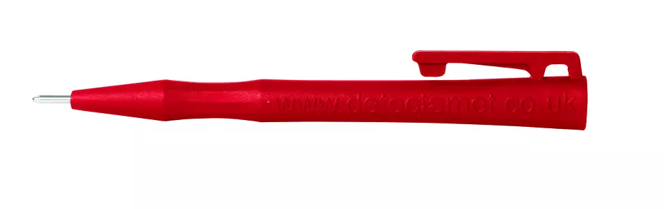 Detectamet 116-WC-BL-I01-C1, HD Stick Pens with Clip, Blue Ink, image 4, gallery thumbnail