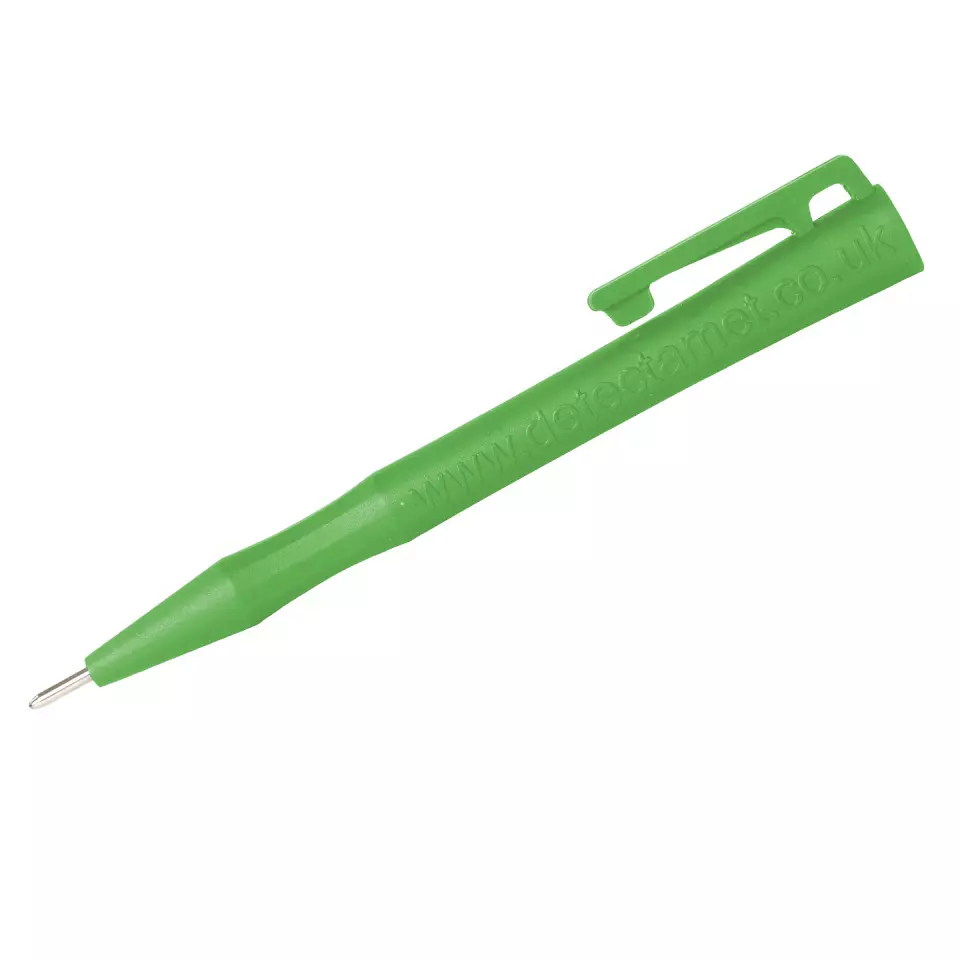 Detectamet 116-WC-BL-I01-C1, HD Stick Pens with Clip, Blue Ink, image 5, gallery thumbnail