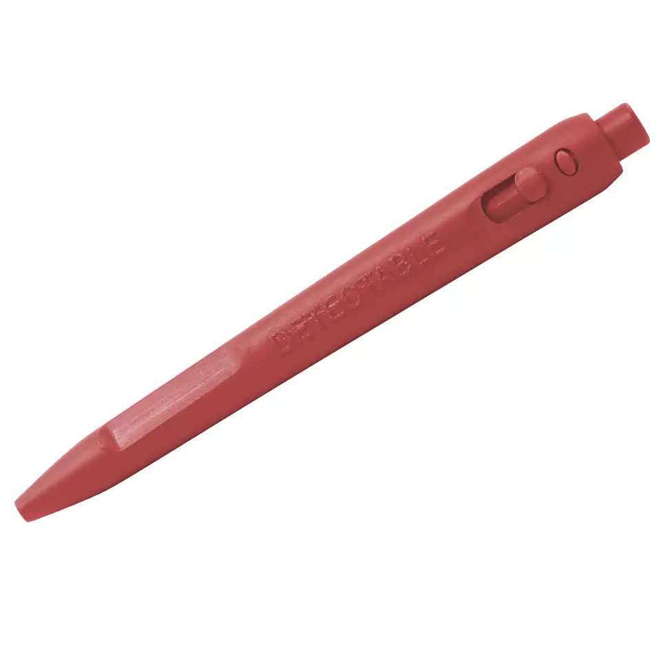Detectamet 104-MC-RD-I02-C, Elephant Retractable Pen without Clip, Black Cryo Ink, image 3, gallery thumbnail