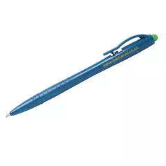 Detectamet 125-P01-I04, Economy Indragbar penna med clips, grönt bläck