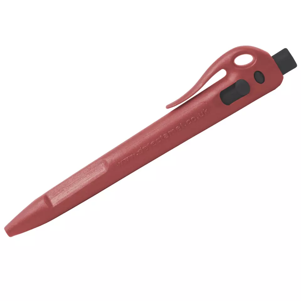 Detectamet 104-WC-BK-I02-C, Elephant Retractable Pen with Clip, Black Standard Ink, image 3, gallery thumbnail