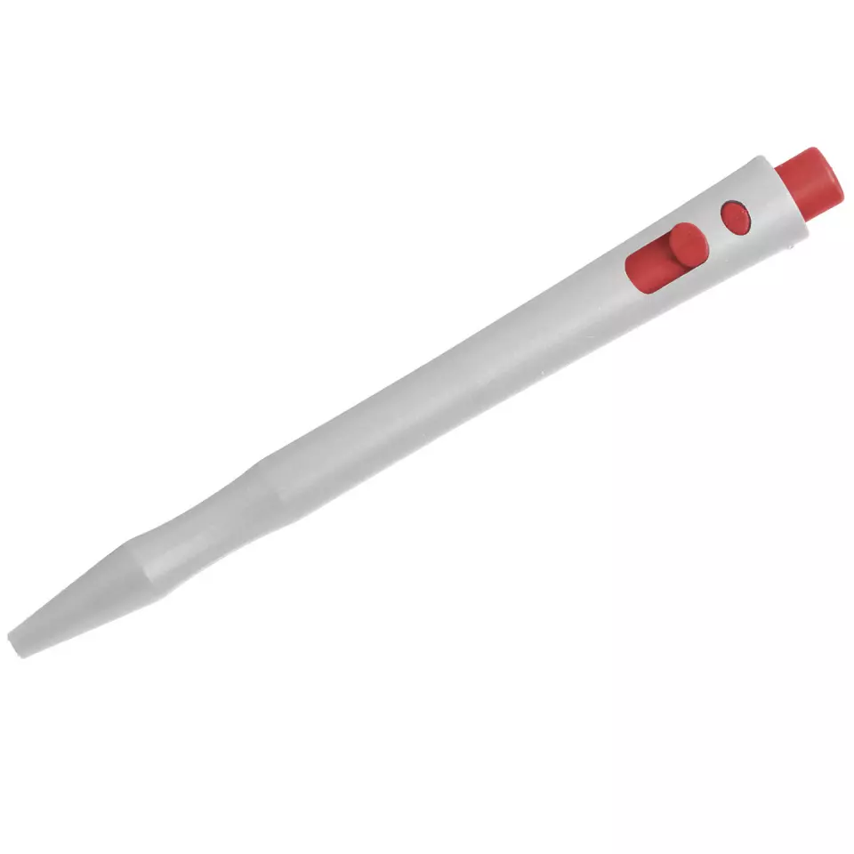 Detectamet 101-MC-RD-I11-C, HD Retractable Pen without Clip, Blue Cryo Ink, Red End, image 10, gallery thumbnail