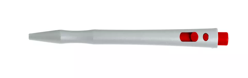 Detectamet 101-MC-RD-I11-C, HD Retractable Pen without Clip, Blue Cryo Ink, Red End, image 11, gallery thumbnail