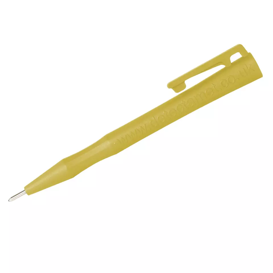 Detectamet 116-WC-BL-I01-C1, HD Stick Pens with Clip, Blue Ink, image 7, gallery thumbnail