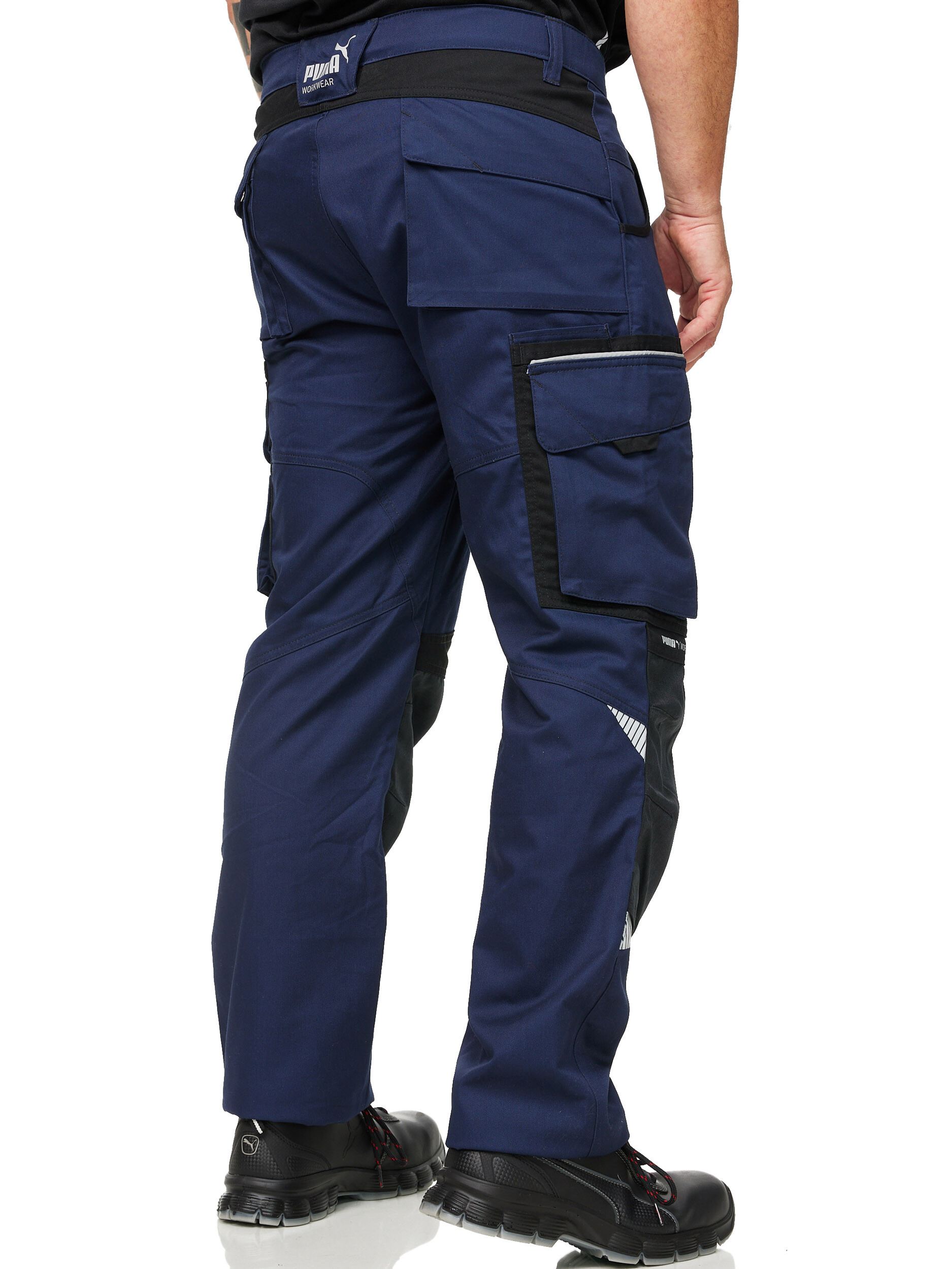 【新品未使用】PROFESSIONAL CPN - PANTS （NAVY） C.P. Company Stretch Sateen Ergonomic Lens Cargo Pants in
