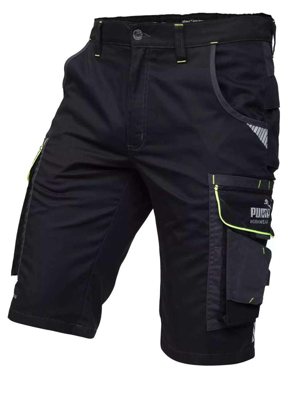 PUMA WORKWEAR 30-1512NEON, PRECISION X Work shorts, image 1, gallery thumbnail
