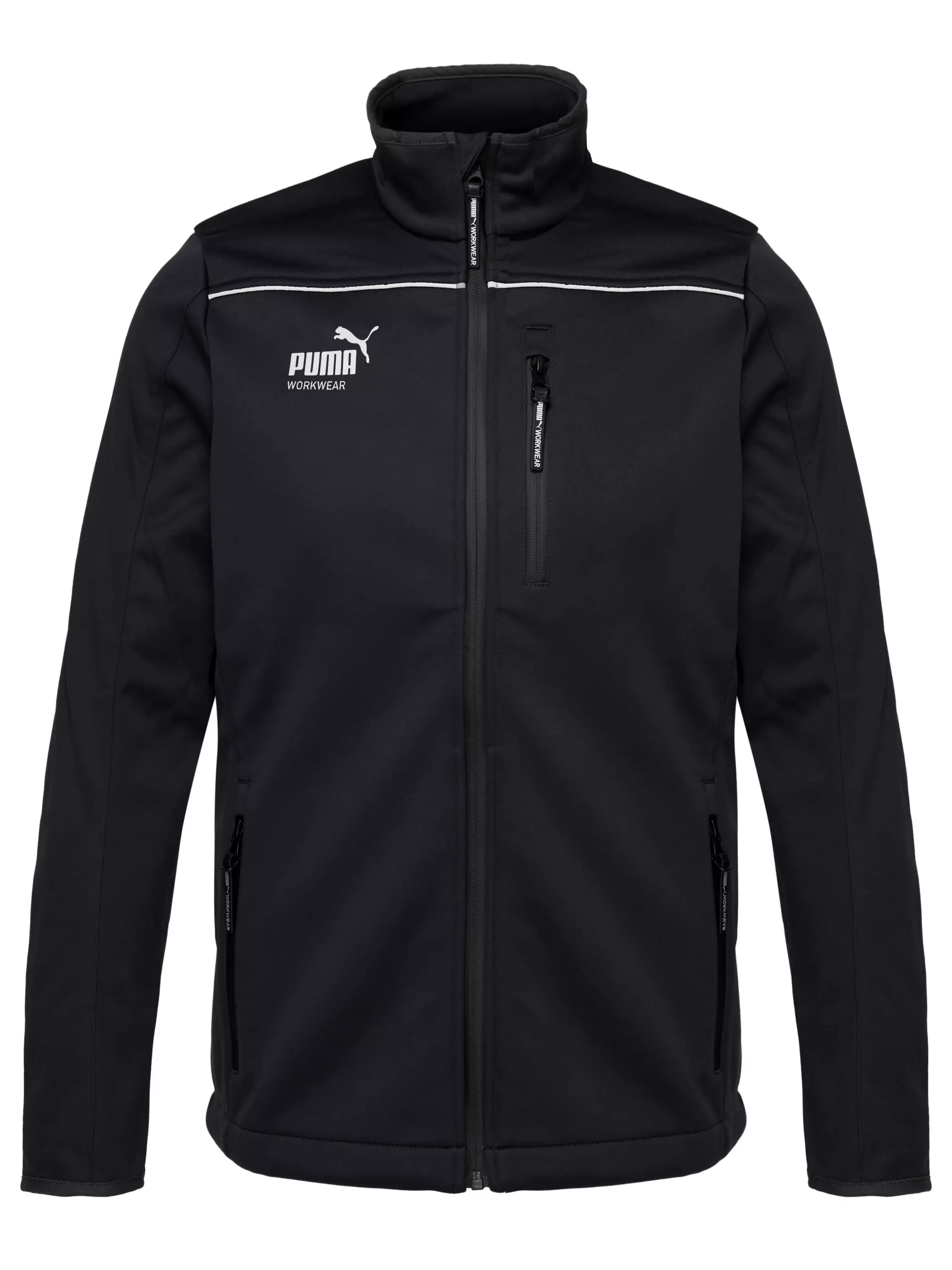 Puma Softshell Jacke Golf Puma Golf Hielands Jacket Puma Black 01