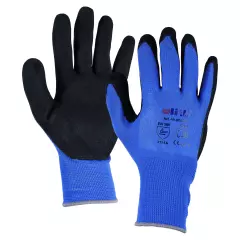 Ulith® Profi 3-8053, Sleeve Advancer Montagehandschuhe, Blau/Schwarz