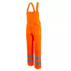 Qualitex NM-41009-9100, WQ hängselbyxor varselorange