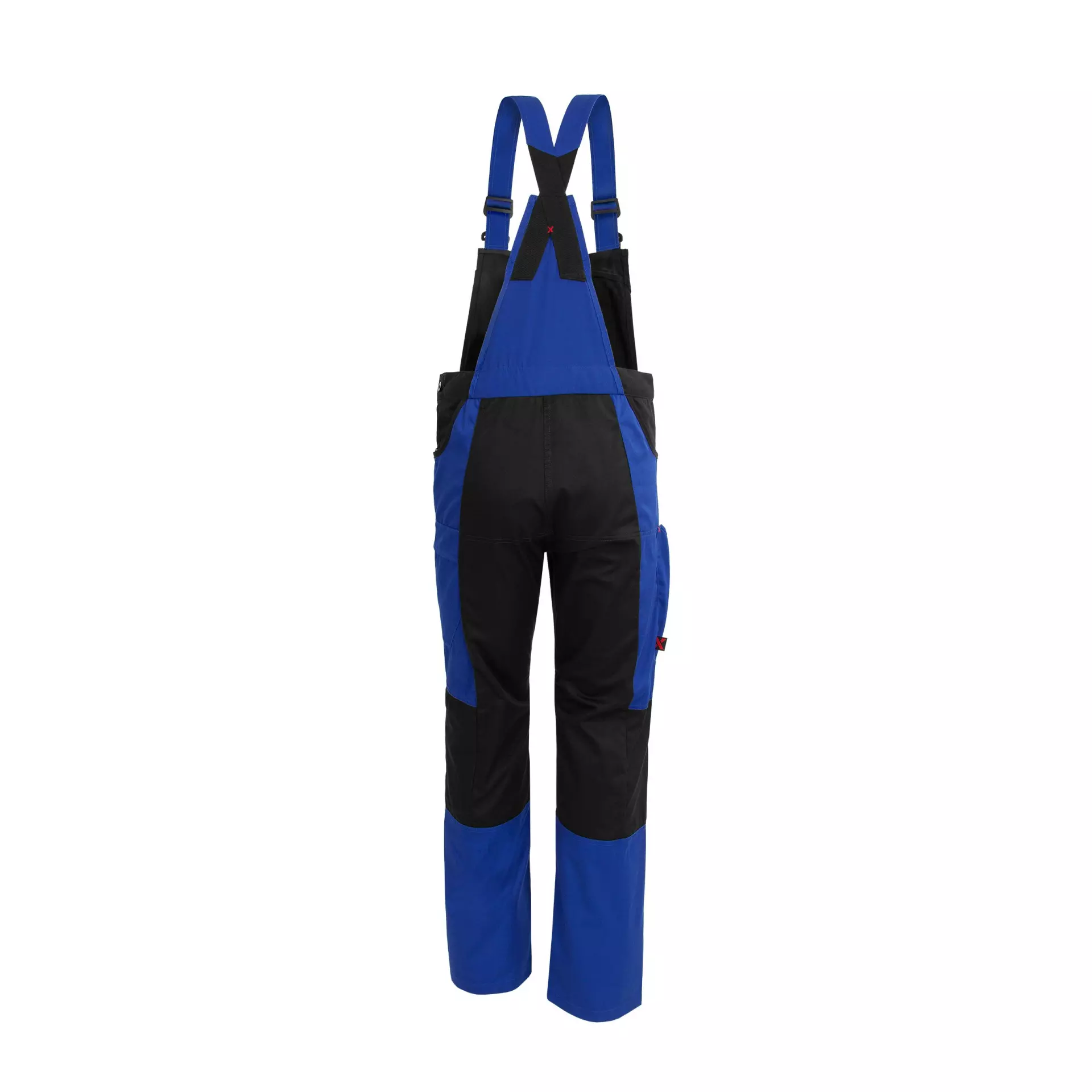 Qualitex NM-41011-0336, X-Serie Bib Overall Cornflower Blue/Black, image 2