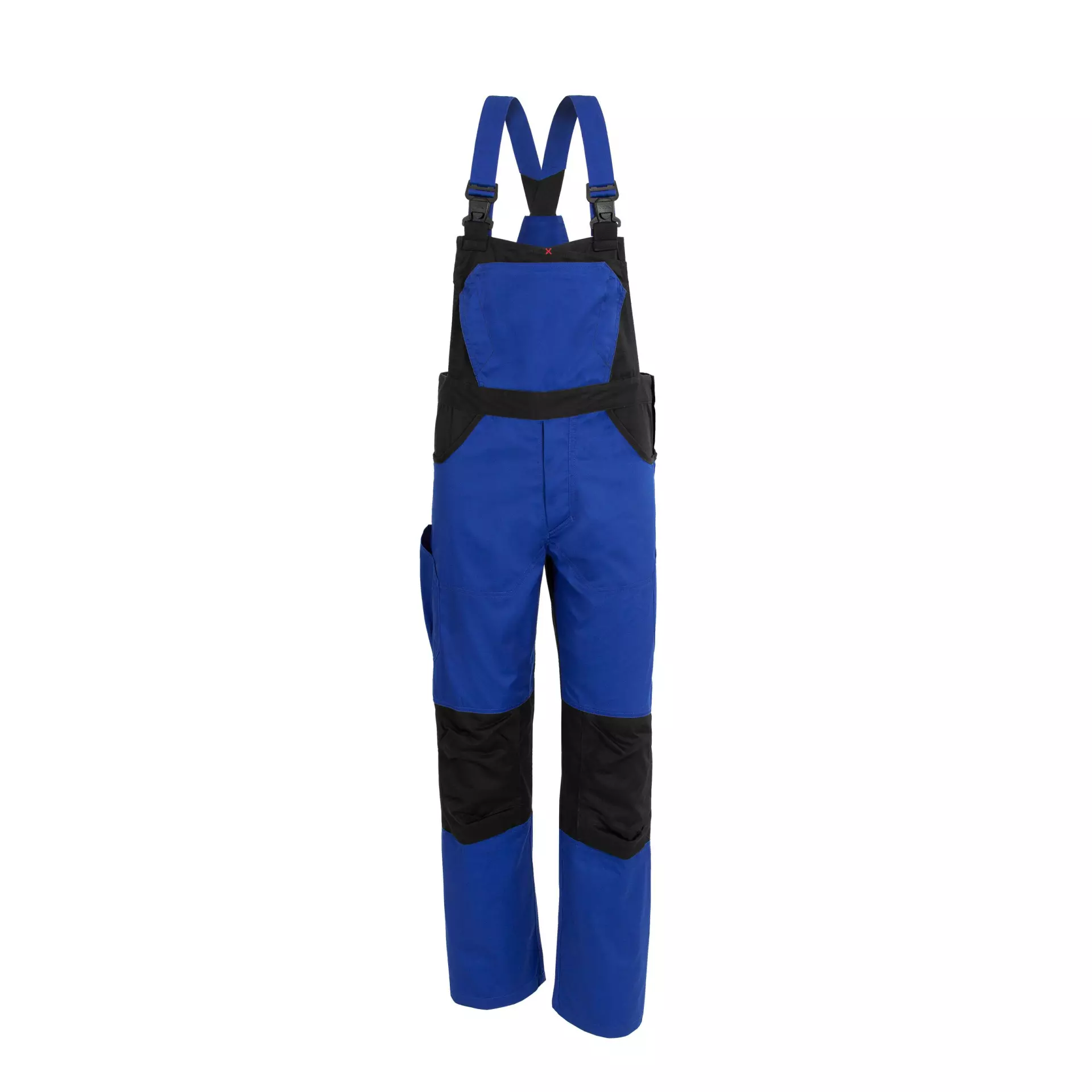 Qualitex NM-41011-0336, X-Serie Bib Overall Cornflower Blue/Black, image 1