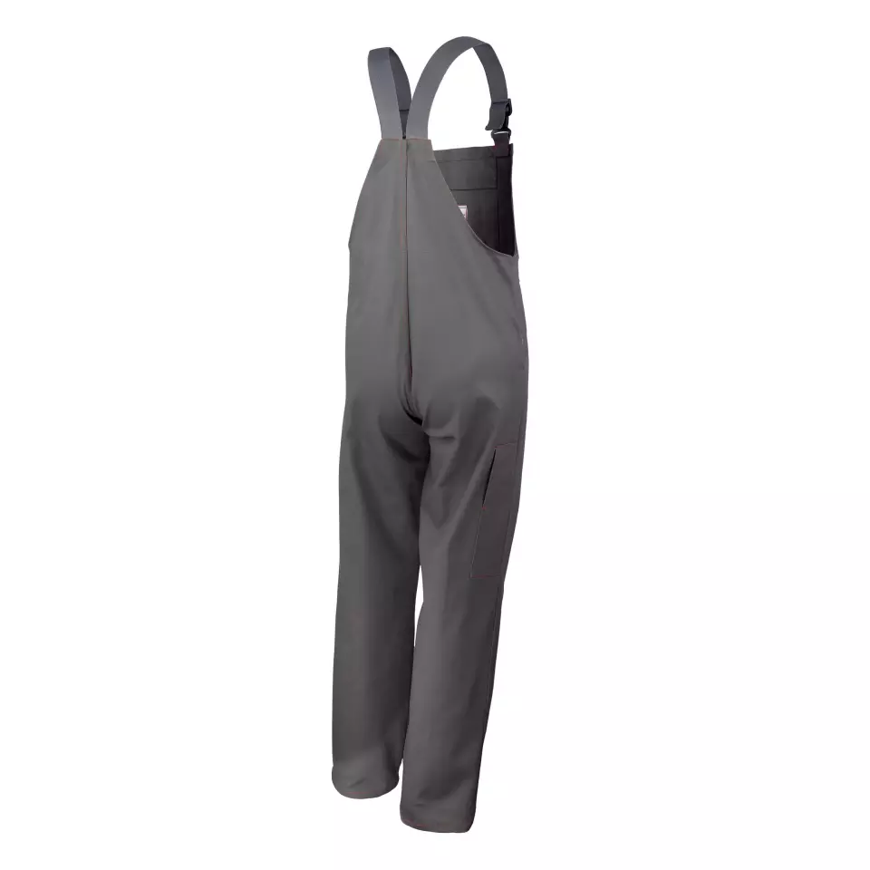 Qualitex NM-41010-3400, Robust Latzhose dunkelgrau, image 2, gallery thumbnail