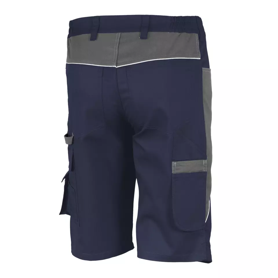 Qualitex NM-47006-0532, PRO Shortsit laivastonsininen/harmaa, image 2, gallery thumbnail