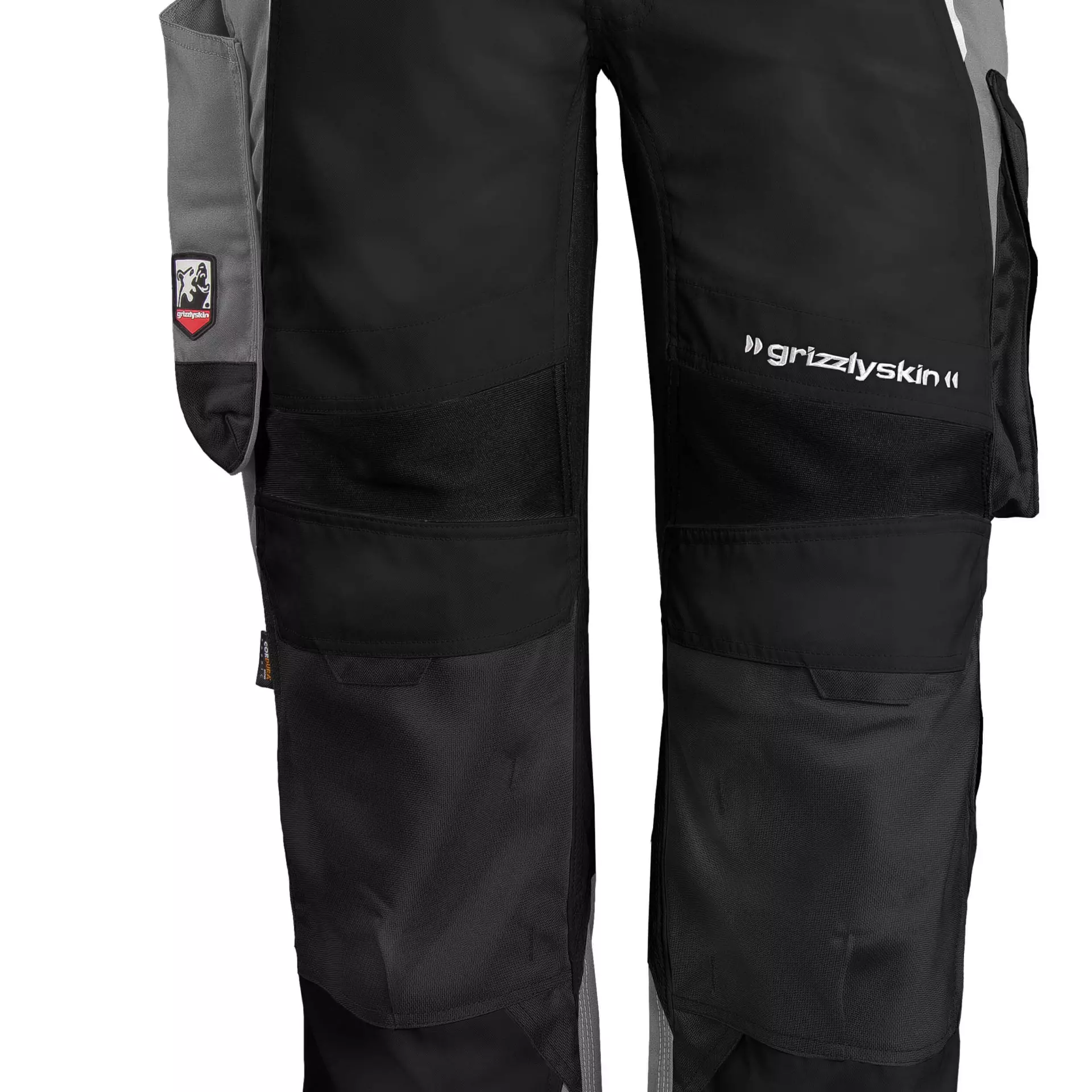Grizzlyskin GIM3808, IRON Work Pants Black/Grey, image 3
