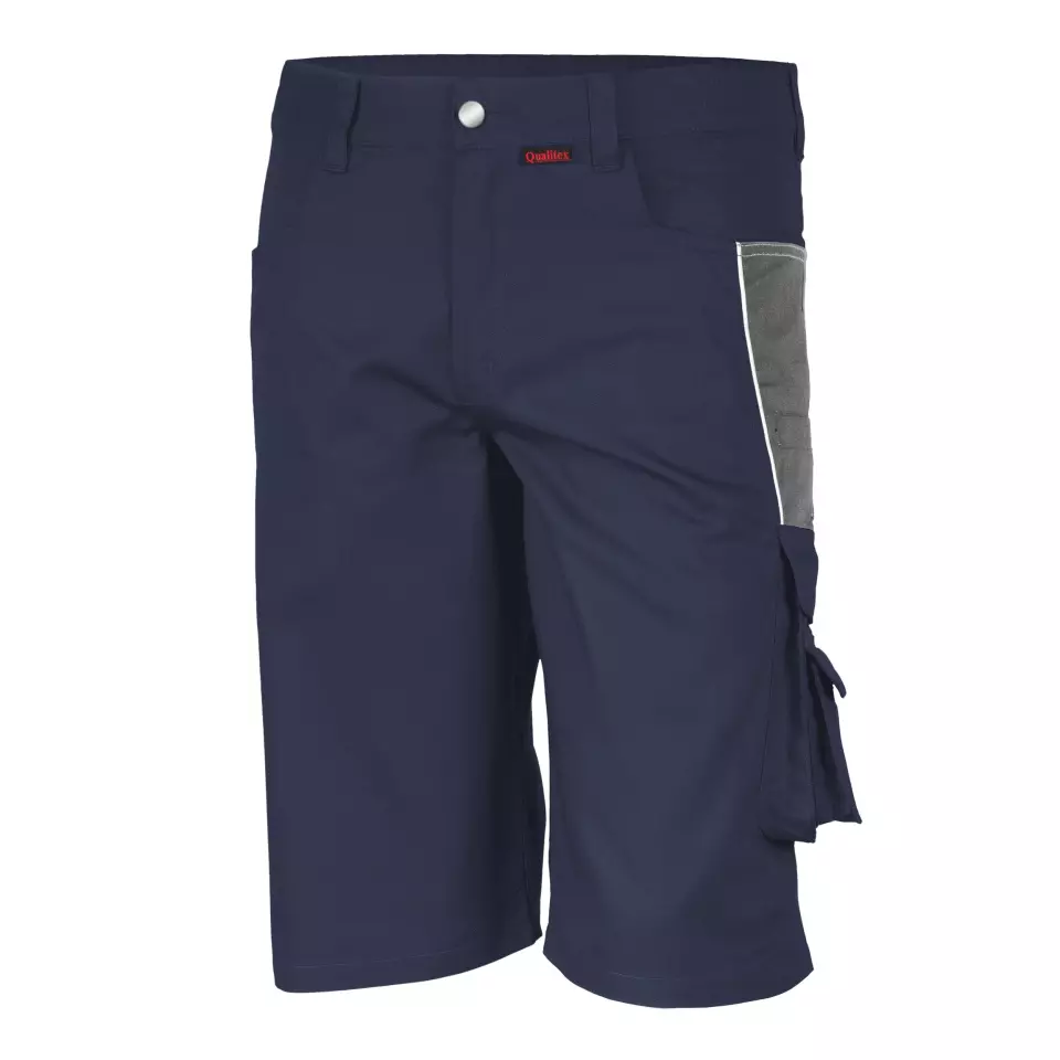 Qualitex NM-47006-0532, PRO Shortsit laivastonsininen/harmaa, image 1, gallery thumbnail