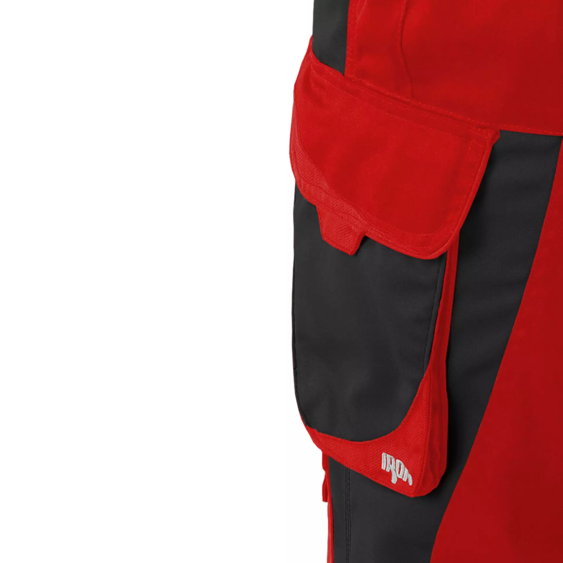 Grizzlyskin GIM3702, IRON Bib Overall Red/Black, image 5