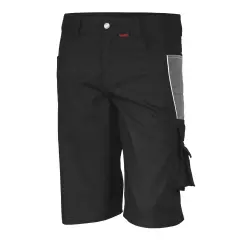 Qualitex NM-47006-3632, PRO Shortsit musta/harmaa