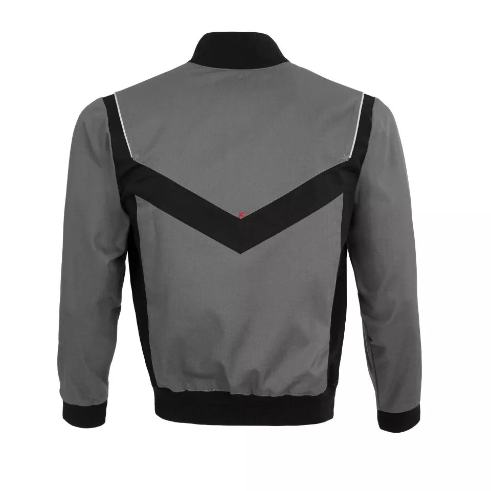 Qualitex NM-43011-3236, X-Serie Blousonjacke grau/schwarz, image 2, gallery thumbnail