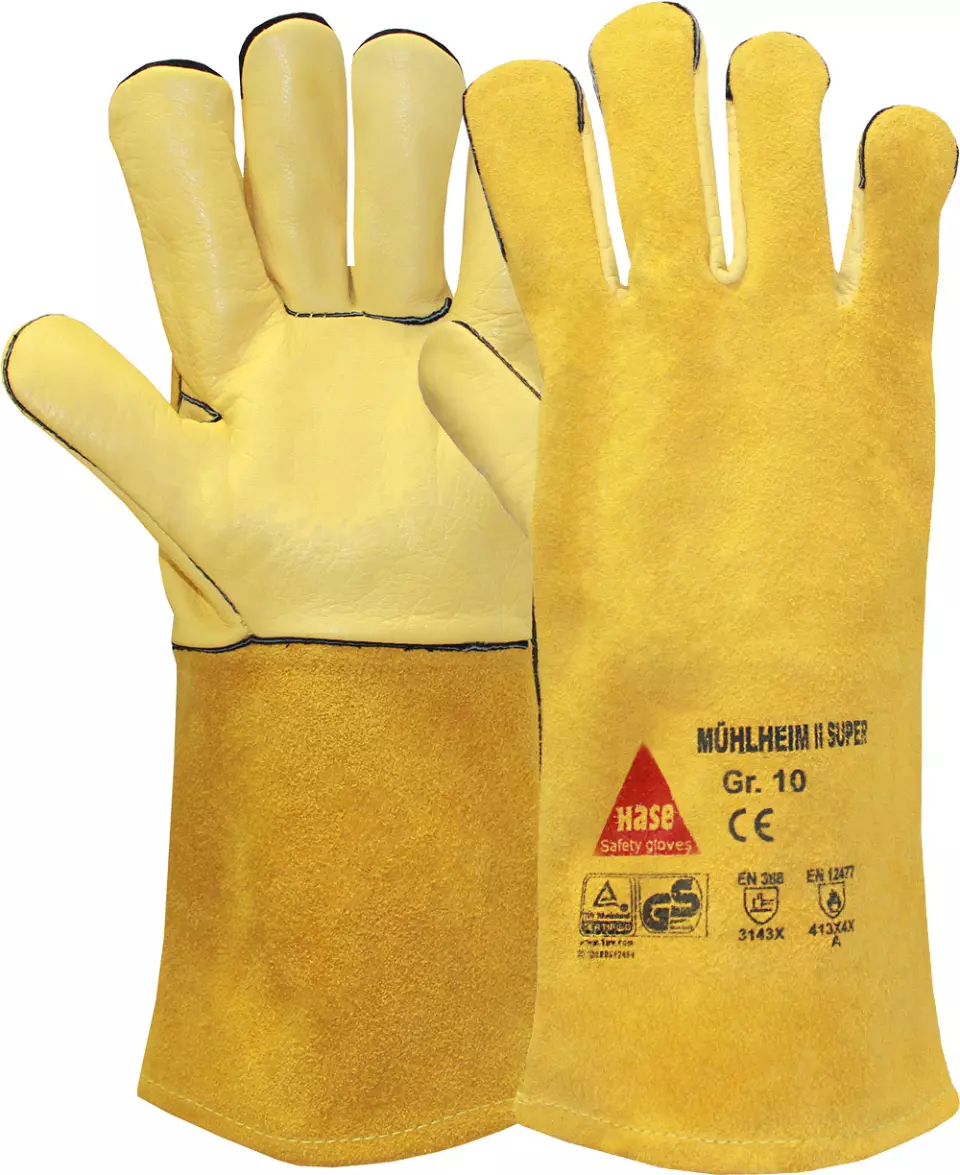 Hase Safety Gloves 301110, MÜHLHEIM II SUPER Hitsauskäsineet, image 1, gallery thumbnail