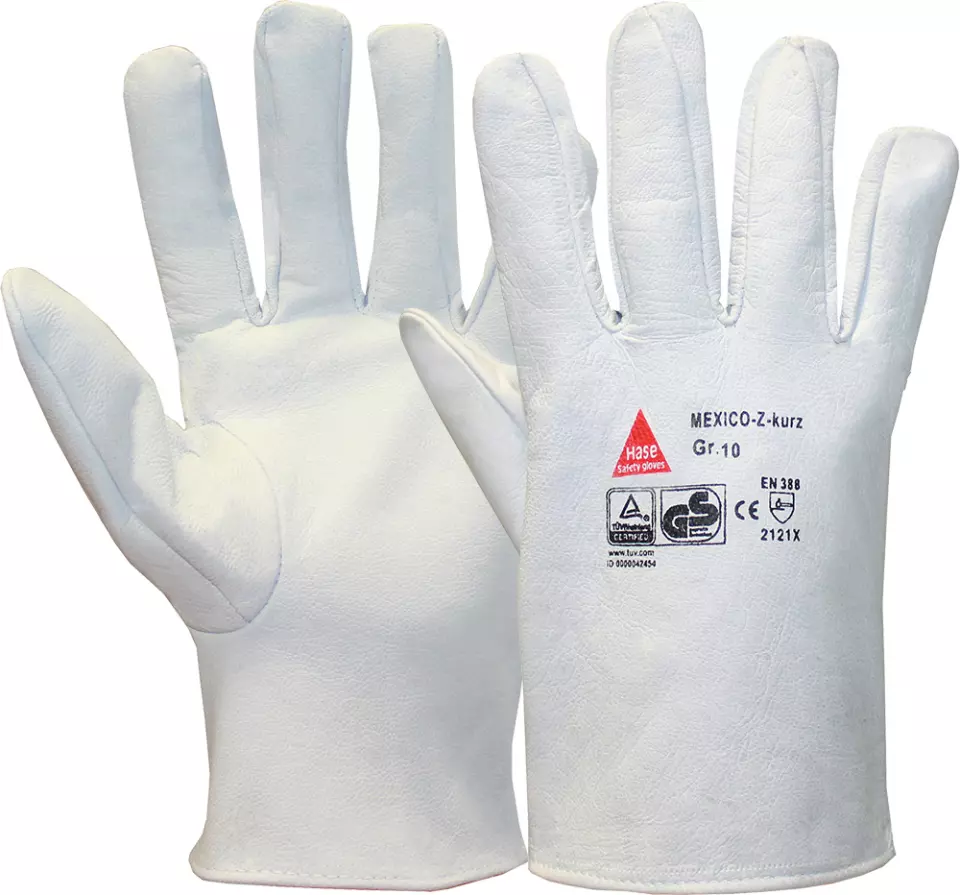Hase Safety Gloves 406000, MEXICO-Z SHORT Work Gloves, image 1, gallery thumbnail