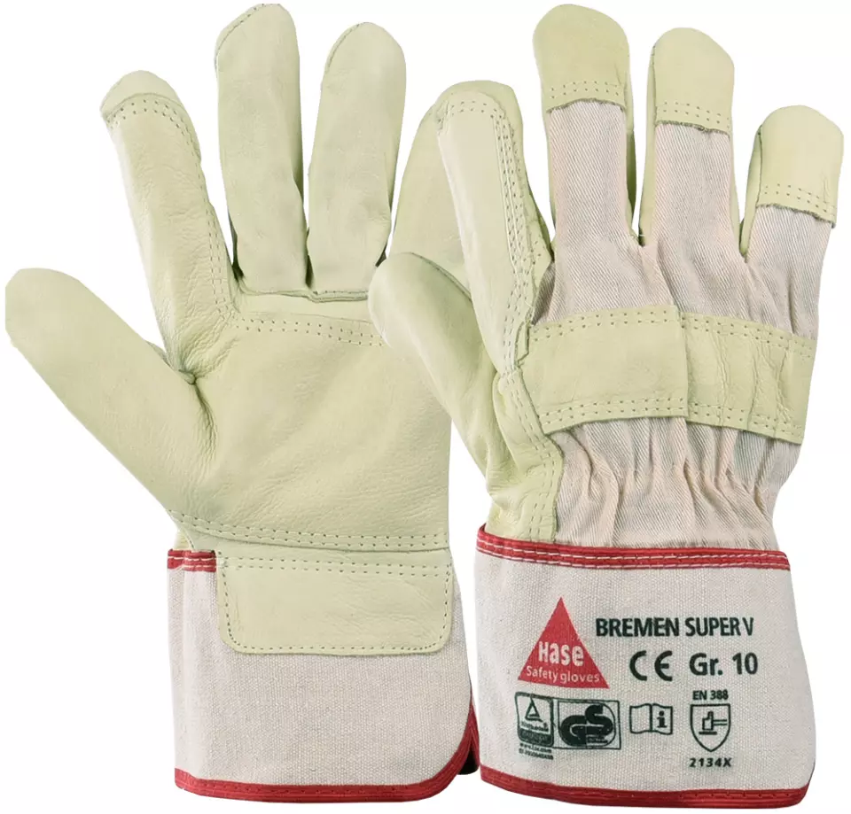 Hase Safety Gloves 293010, BREMEN SUPER V Arbeitshandschuhe, image 1, gallery thumbnail