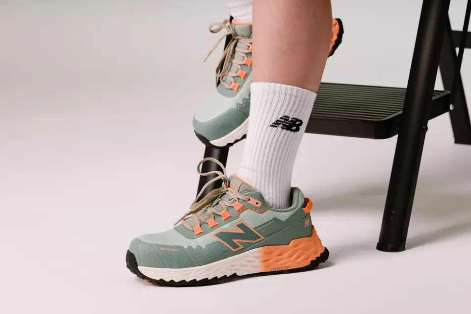 New Balance WEFCCAPD-3446, Cremorne Womens Sicherheitsschuhe S3 L, Aqua / Kürbis, image 8, gallery thumbnail