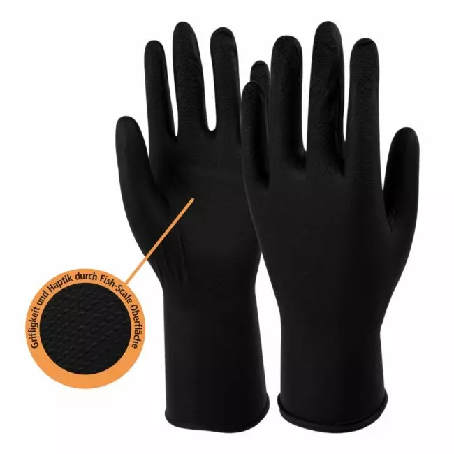 Sänger 0119, Mega Grip Einweg-Nitrilhandschuhe für Langzeitgebrauch, Hohe Reißfestigkeit, image 1, gallery thumbnail