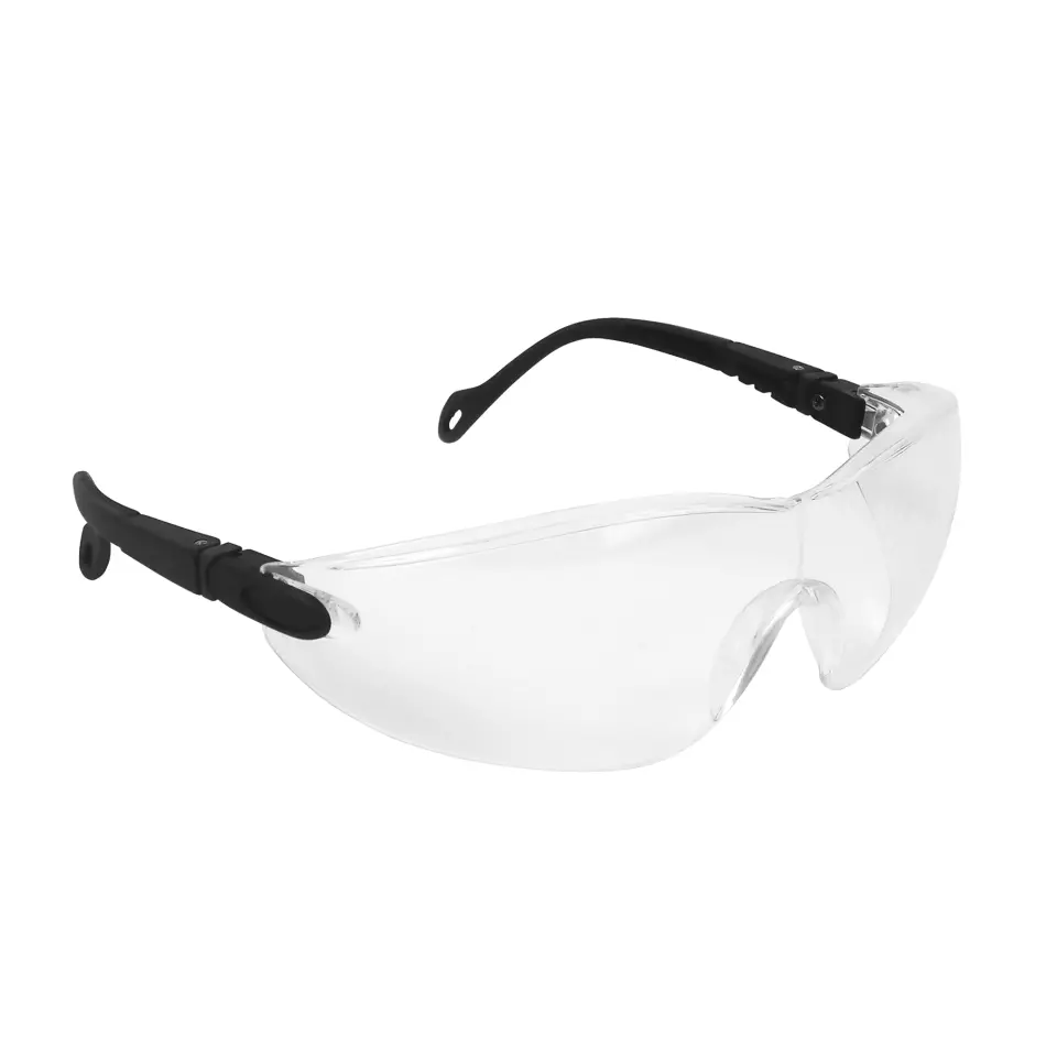 JSP ASA640-151-100, Eclipse™ Skyddsglasögon - klara antidimglas - svarta bågar, image 1, gallery thumbnail
