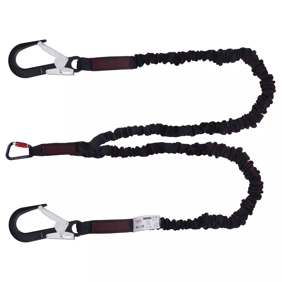 JSP FAR0405, K2™ 2m Twin Fall Arrest Lanyard - Internal Energy Absorber, image 1, gallery thumbnail
