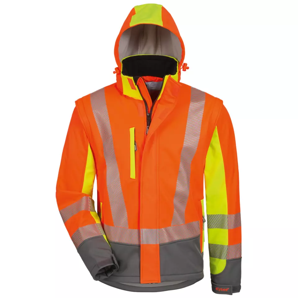ELYSEE 22733, ATANAS Huomioväri-softshell-takki, image 1, gallery thumbnail