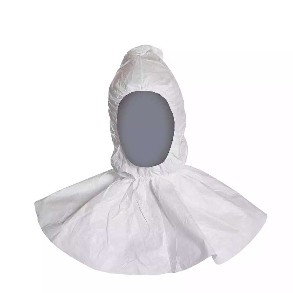 DUPONT 2948, TYVEK Hood, White, image 1