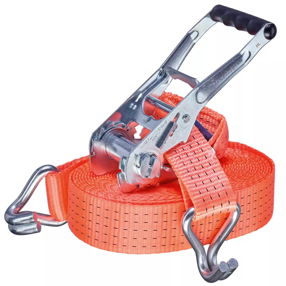 TECTOR 84510-2M, Cargo Lashing Belt, 2 Part, with DJ Hook 2 Meter, image 1, gallery thumbnail