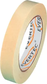 EVERTEC 8112-25, Yleiskäyttöinen kreppiteippi, 25 mm x 50 m 25 mm