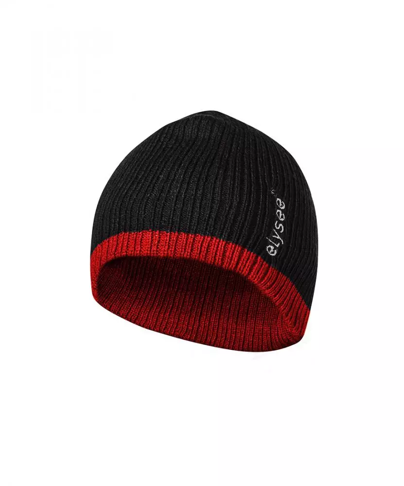 ELYSEE 2312, HOLGER Thinsulate® Hat, Black/Red, image 1, gallery thumbnail