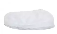 TECTOR 29621, STUHR Shoe Cover, Low with Slip Protective Sole, White