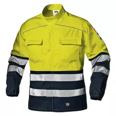 Sir Safety System MC5914, Supertech Huomiotakki keltainen/sininen