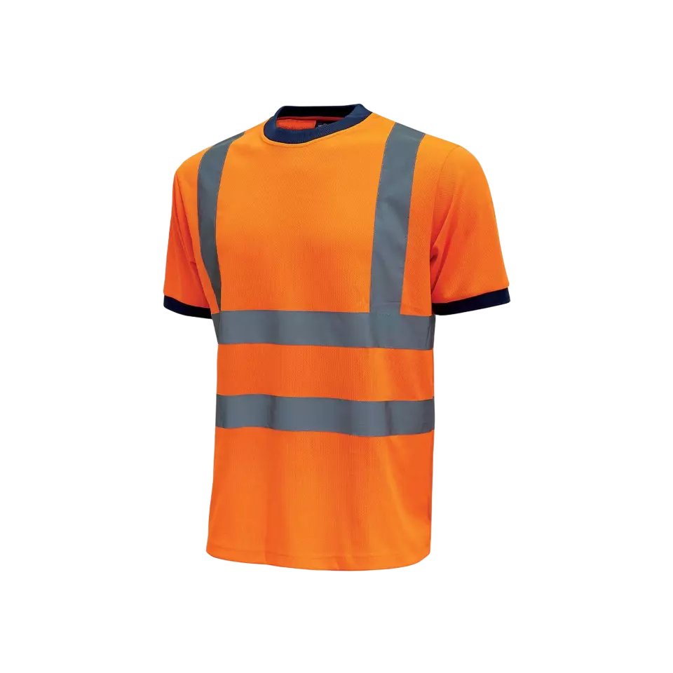 U-Power HL197OF, Glitter Orange Fluo T-Shirt, image 1, gallery thumbnail
