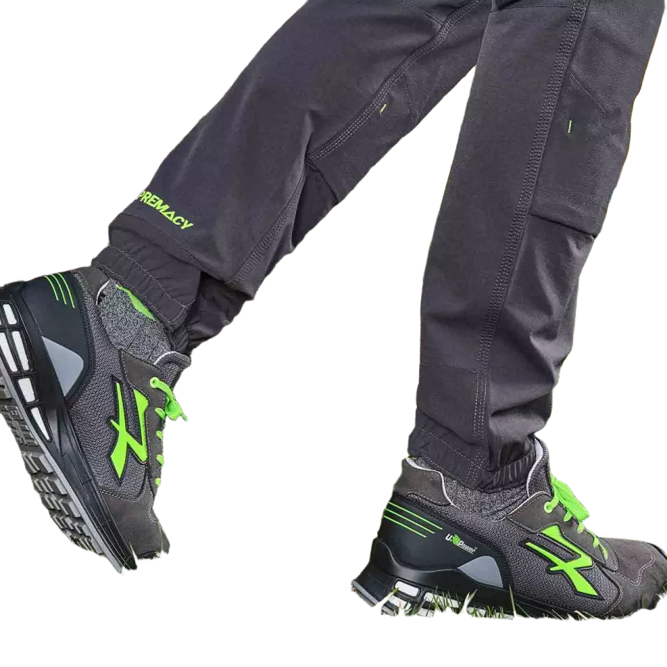 U-Power FU267RL, Horizon Asphalt Grey/Green Hose, image 4, gallery thumbnail