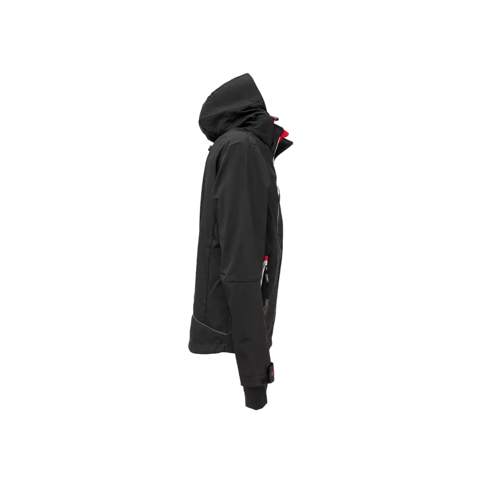 U-Power DW024BC, Metropolis Black Carbon softshell, image 5, gallery thumbnail