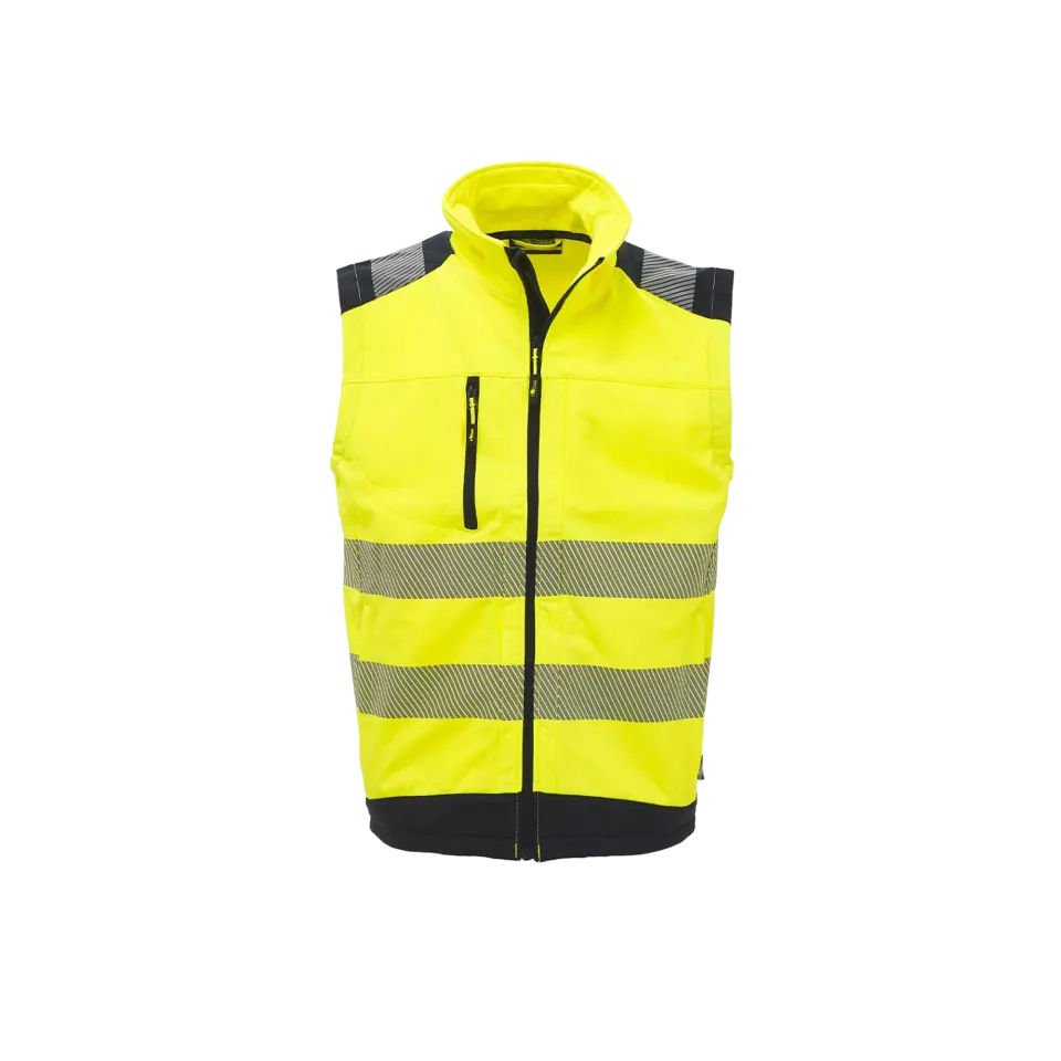 U-Power HL173YF, Dany Yellow Fluo Work Vest, image 2, gallery thumbnail