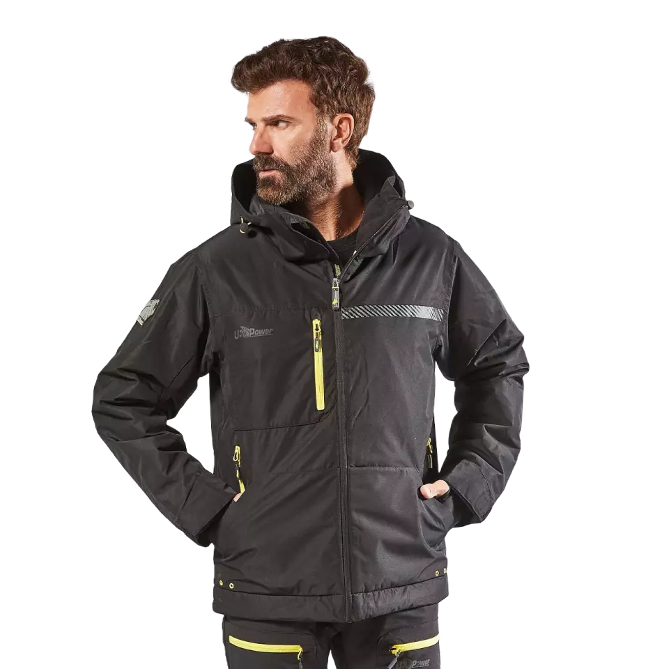 U-Power FU255BC, Wink Black Carbon Arbetsjacka, image 6, gallery thumbnail