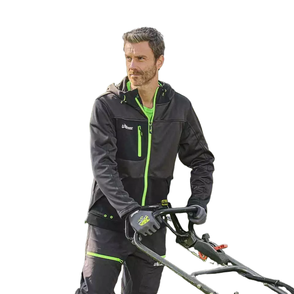 U-Power FU275RL, Galaxy Asphalt Grey/Green Sweatshirt, image 2, gallery thumbnail