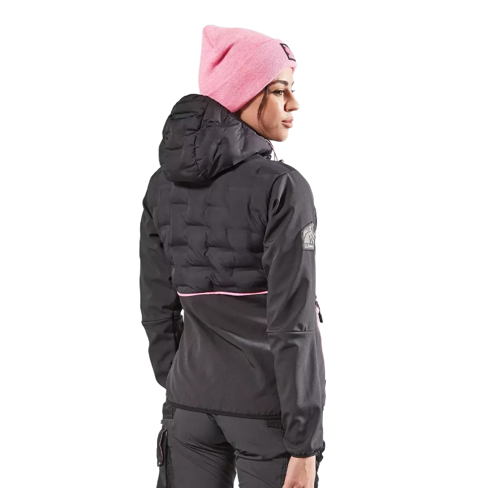 U-Power FU213GF, Spock Lady Grey Fucsia Softshell, image 6, gallery thumbnail