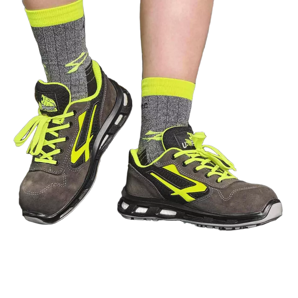 U-Power RL20386, Yellow Low Shoe ESD S1P SRC, image 3, gallery thumbnail